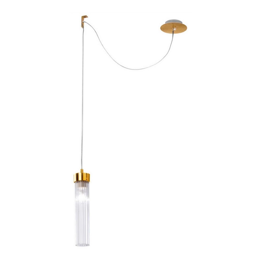 Kolarz 6009.30131 - Подвесная люстра RAGGIO 1xE14/25W/230V 24K золотистый