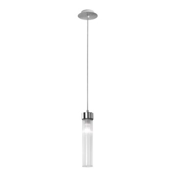 Kolarz 6009.30150 - Підвісна люстра RAGGIO 1xE14/25W/230V срібло