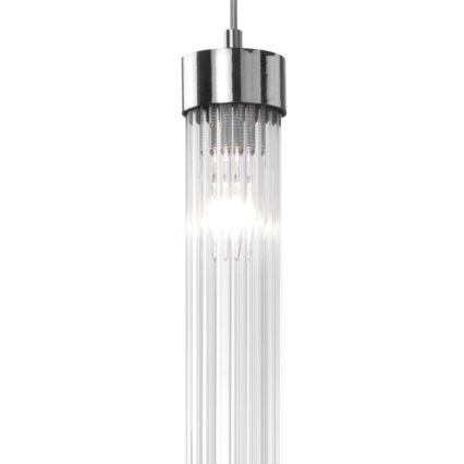 Kolarz 6009.30150 - Підвісна люстра RAGGIO 1xE14/25W/230V срібло