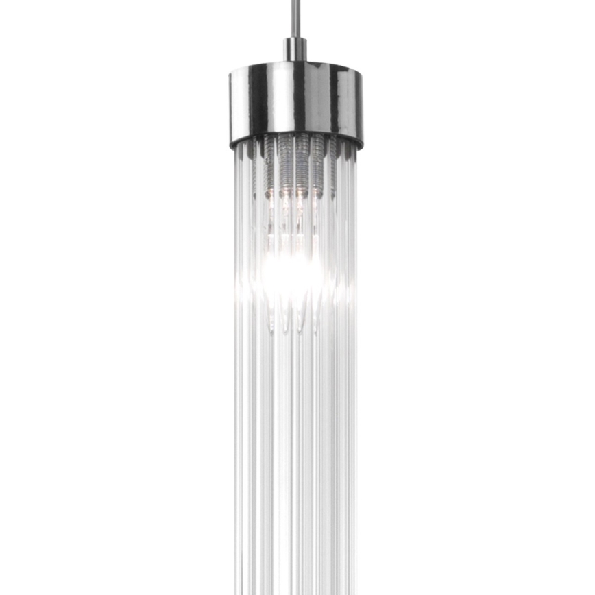 Kolarz 6009.30151 - Подвесная люстра RAGGIO 1xE14/25W/230V серебристый