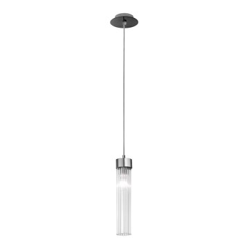 Kolarz 6009.30160 - Подвесная люстра RAGGIO 1xE14/25W/230V матовый хром