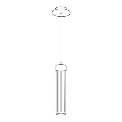 Kolarz 6009.30160 - Подвесная люстра RAGGIO 1xE14/25W/230V матовый хром
