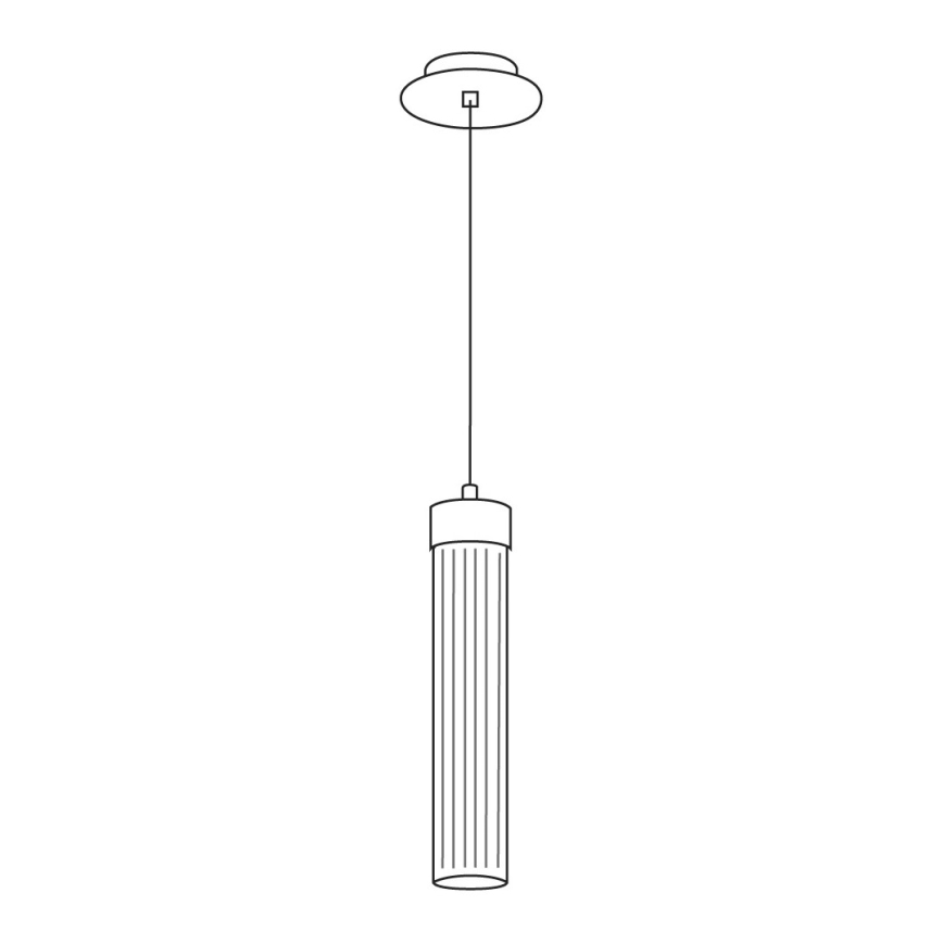 Kolarz 6009.30160 - Подвесная люстра RAGGIO 1xE14/25W/230V матовый хром