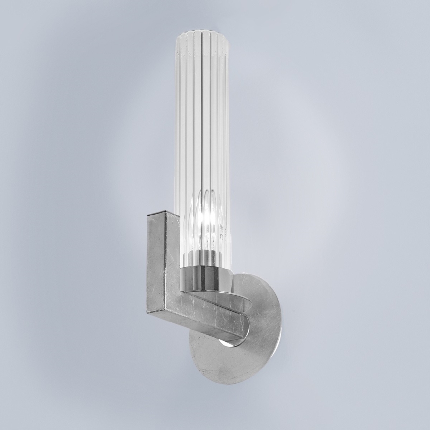 Kolarz 6009.60150 - Настенный светильник RAGGIO 1xE14/25W/230V серебристый