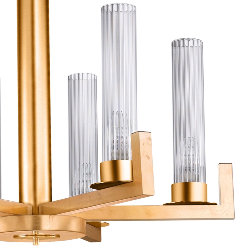 Kolarz 6009.80630 - Люстра на ланцюгу RAGGIO 6xE14/25W/230V 24K золотий
