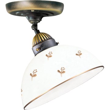 Kolarz 731.10.170 - Накладная люстра NONNA 1xE27/75W/230V Ø 20 см с цветочным декором, розовое золото