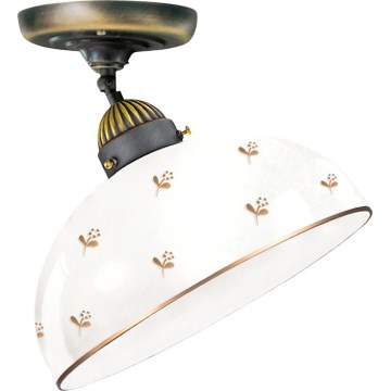 Kolarz 731.10.171 - Накладная люстра NONNA 1xE27/75W/230V, Ø 30 см, с цветочным декором, розовое золото