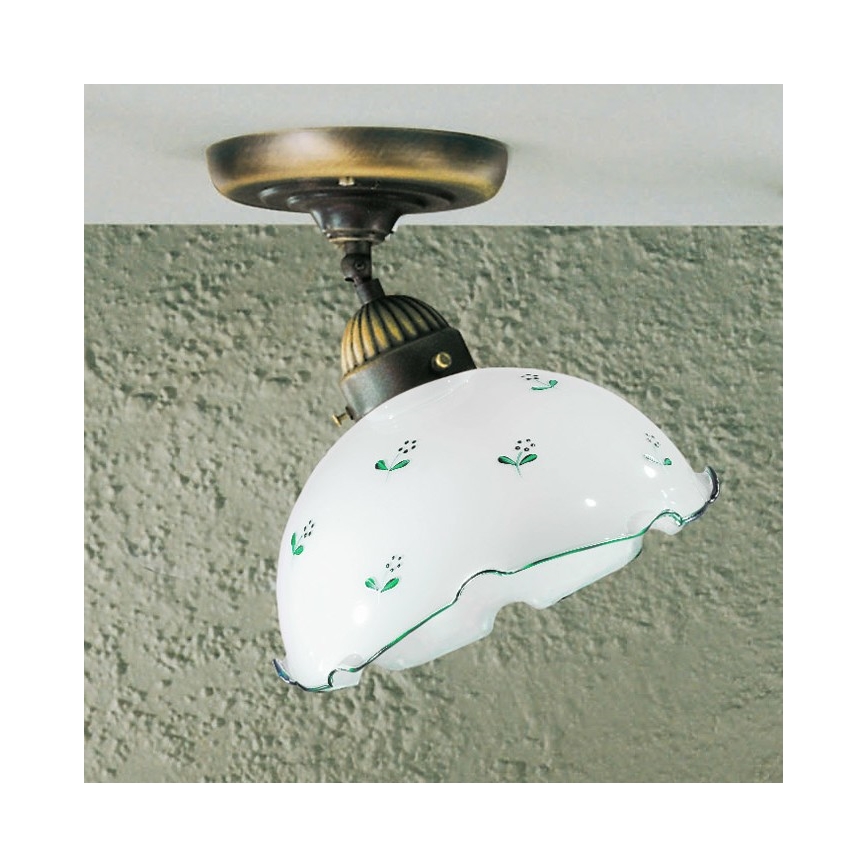 Kolarz 731.10.21 - Точечный светильник NONNA 1xE27/75W/230V зеленый