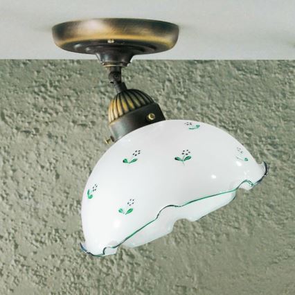 Kolarz 731.10.21 - Точковий світильник NONNA 1xE27/75W/230V зелений