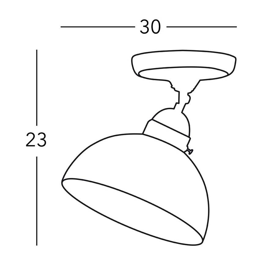 Kolarz 731.10.54 - Точковий світильник NONNA 1xE27/75W/230V