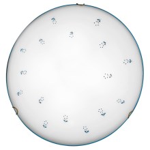 Kolarz 731.13.4.17 - Стельовий світильник NONNA 3xE27/60W/230V діаметр 50 см синій