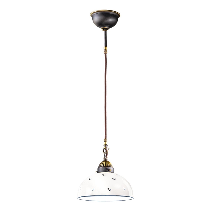 Kolarz 731.30.24 - Підвісна люстра NONNA 1xE27/75W/230V діаметр 30 см синій