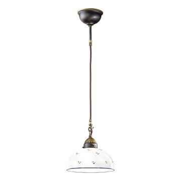 Kolarz 731.30.24 - Подвесная люстра NONNA 1xE27/75W/230V диаметр 30 см синий