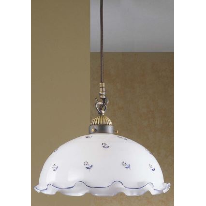 Kolarz 731.30.25 - Подвесная люстра NONNA 1xE27/75W/230V синий