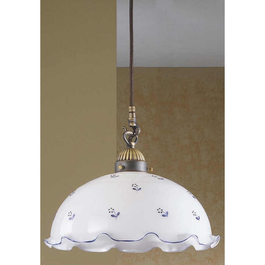 Kolarz 731.30.25 - Подвесная люстра NONNA 1xE27/75W/230V синий