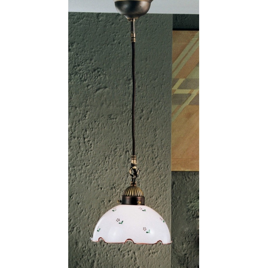 Kolarz 731.30.70 - Підвісна люстра NONNA 1xE27/75W/230V червоний