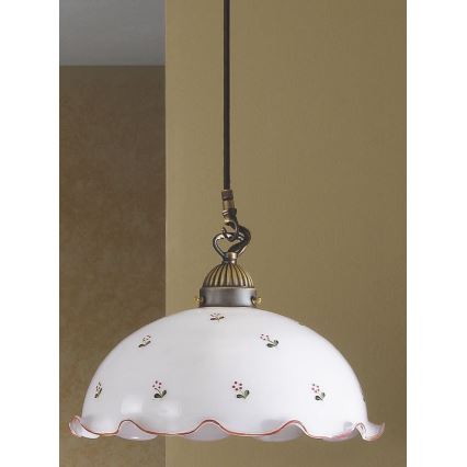 Kolarz 731.30.71 - Підвісна люстра NONNA 1xE27/75W/230V червоний