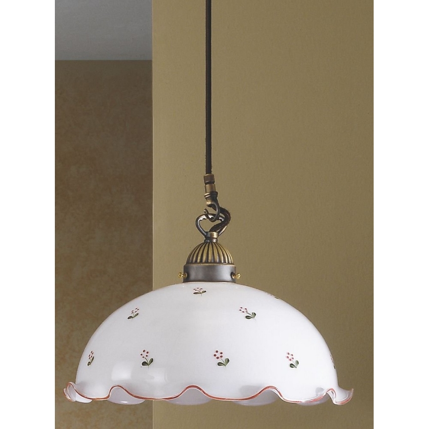 Kolarz 731.30.71 - Подвесная люстра NONNA 1xE27/75W/230V красный