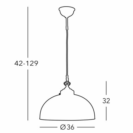 Kolarz 731.32.102 - Подвесная люстра NONNA 1xE27/75W/230V диаметр 36 см олень зеленый