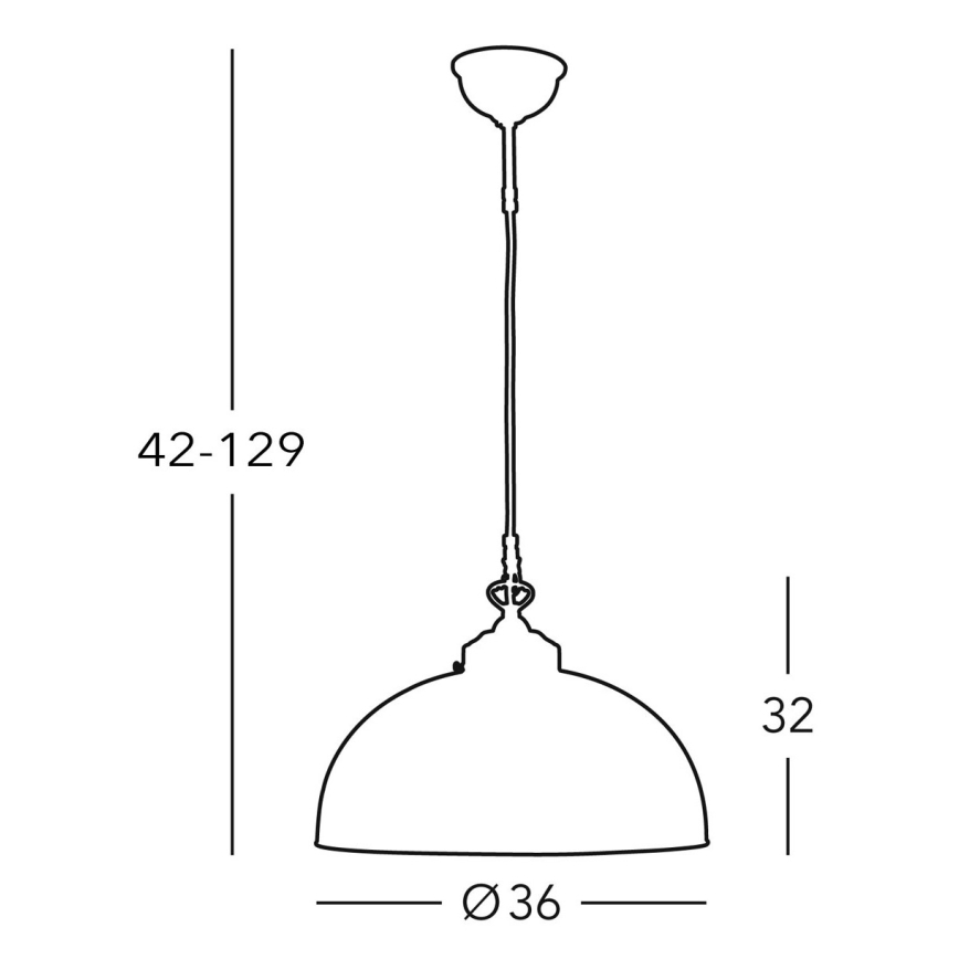 Kolarz 731.32.72 - Подвесная люстра NONNA 1xE27/75W/230V