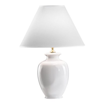 Kolarz 731.70W - Настольная лампа NONNA 1xE27/100W/230V белая