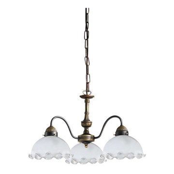 Kolarz 731.83.73 - Підвісна люстра на ланцюгу NONNA 3xE27/75W/230V