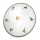 Kolarz 731.U12.4.100 - Потолочный светильник NONNA 2xE14/60W/230V диаметр 32 см зеленый/латунь