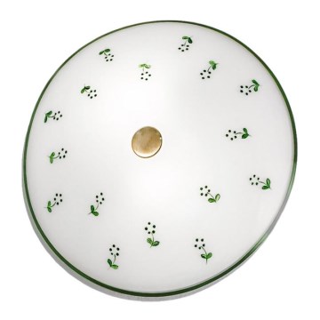 Kolarz 731.U12.4.21 - Потолочный светильник NONNA 2xE14/60W/230V диаметр 30 см зеленый