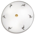 Kolarz 731.U13.4.133 - Потолочный светильник NONNA 3xE27/60W/230V диаметр 42 см серый/латунь