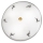 Kolarz 731.U13.4.133- Стельовий світильник NONNA 3xE27/60W/230V діаметр 42 см сірий/латунь