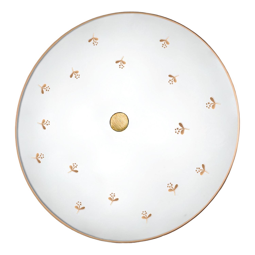 Kolarz 731.U14.4.160 - Настенный светильник NONNA 4xE27/60W/230V, диаметр 54 см, с изящным цветочным декором, в розовом золоте