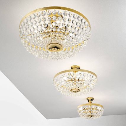 Kolarz 960.16K.3 - Хрустальная люстра на штанге VALERIE 6xE14/40W/230V 24K золото