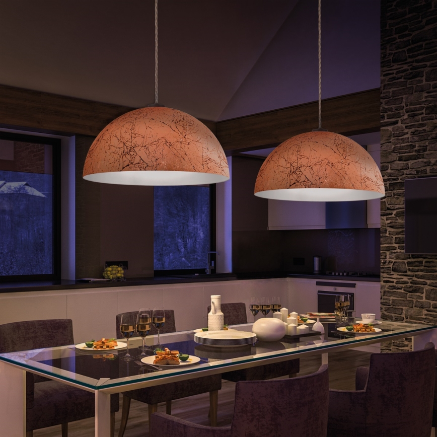 Kolarz A1339.31.Co.VinCu/50 - Люстра на тросе CULT 1xE27/100W/230V, диаметр 50 см, медь