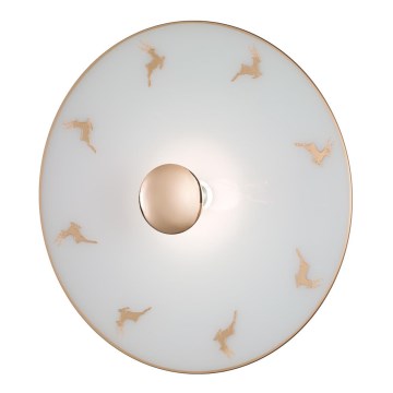 Kolarz A1353.61.XL.3.Au.100 - Настенный светильник NONNA 1xE27/100W/230V олень 24K золотистый
