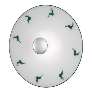 Kolarz A1353.61.XL.5.G.100 - Настінний світильник NONNA 1xE27/100W/230V олені зелений
