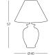 Kolarz A1354.71 - Настольная лампа GIARDINO 1xE27/100W/230V диаметр 40 см
