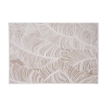 Kovér SALAMANCA 67x120 cm бежевый/белый/листовой узор