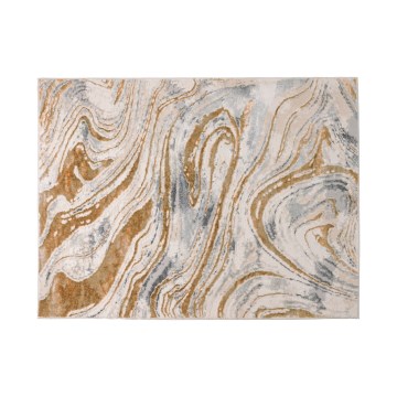 Kовер STONE 80x140 см бежевый/серый