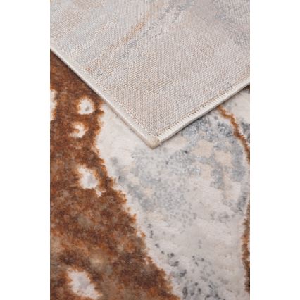 Kовер STONE 80x140 см бежевый/серый