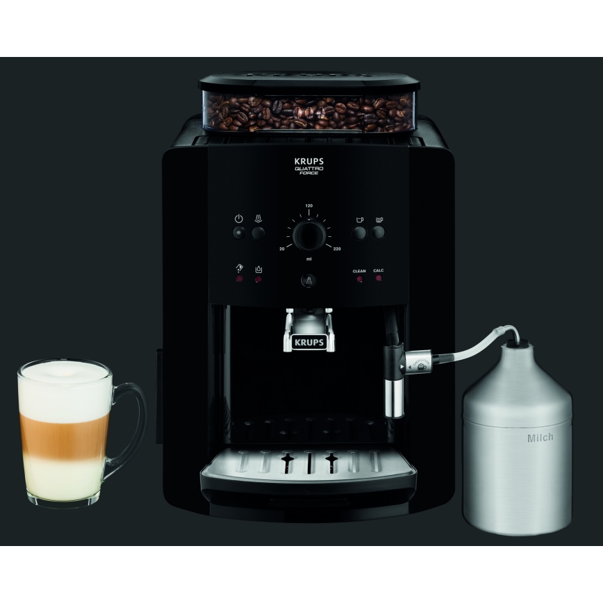 Krups - Автоматическая кофемашина ARABICA 1450W/230V черный