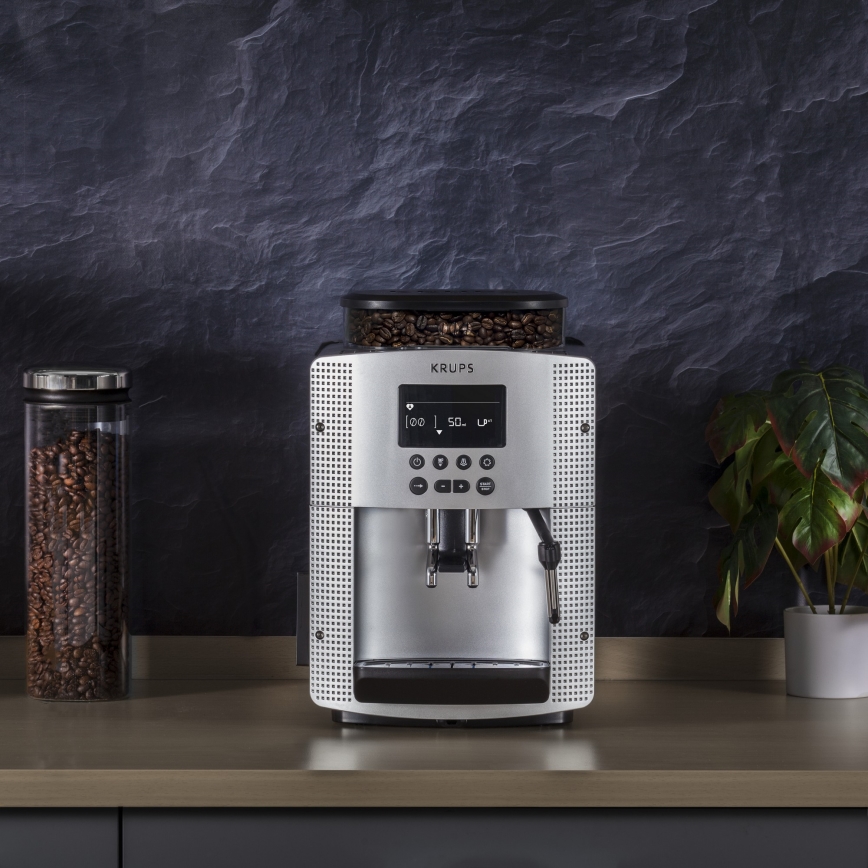 Krups - Автоматическая кофемашина ESSENTIAL 1450W/230V серебристый