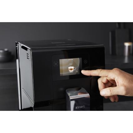 Krups - Автоматическая кофемашина с контейнером для молока INTUITION PREFERENCE 1450W/230V черный