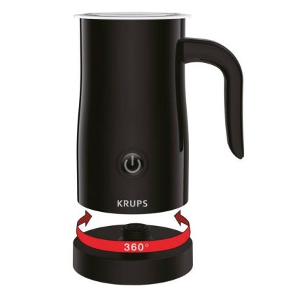 Krups - Піногасник для молока 300 мл чорний