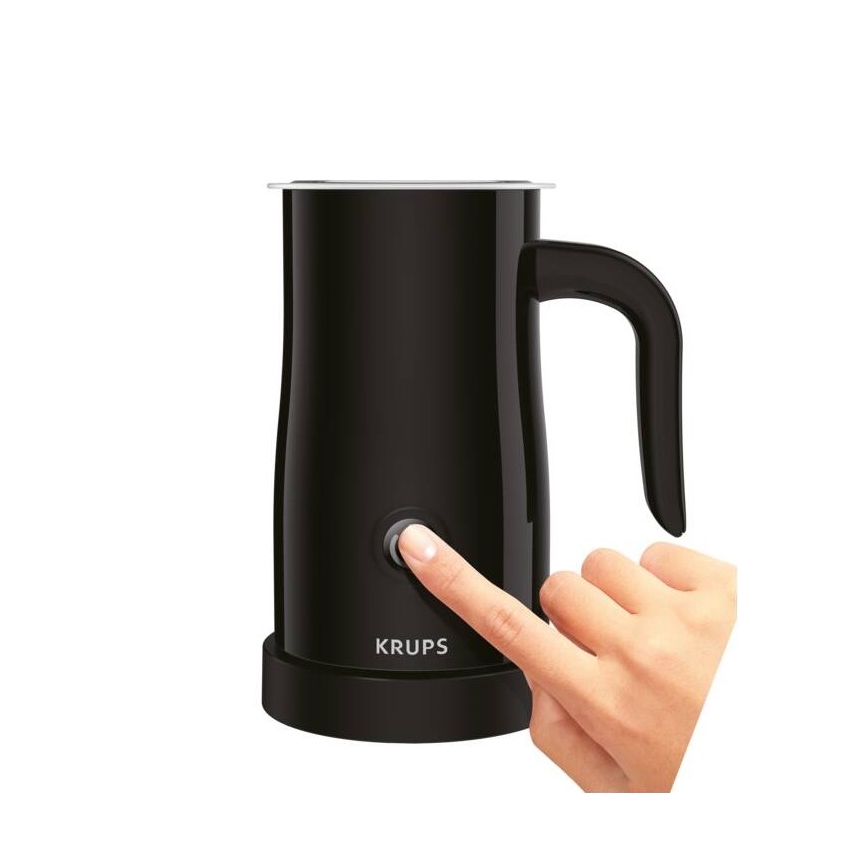 Krups - Вспениватель молока 300 мл черный