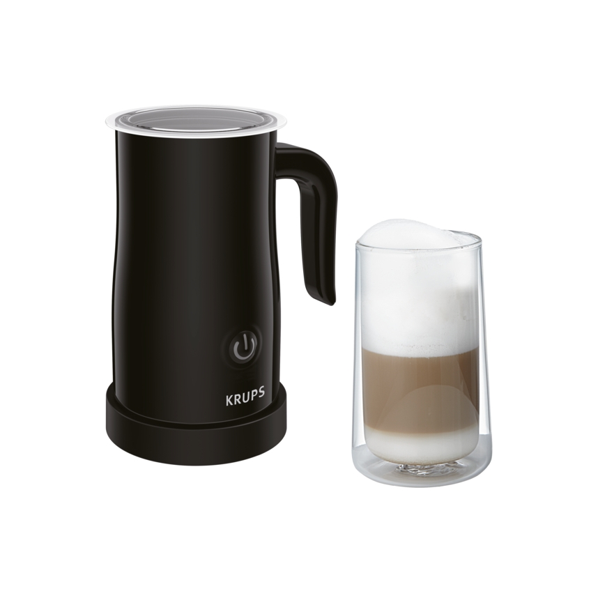 Krups - Вспениватель молока 300 мл черный