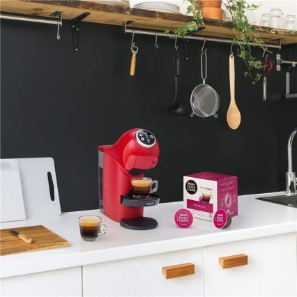 Krups - Капсульна кавоварка NESCAFÉ DOLCE GUSTO GENIO S PLUS 1500W червоний