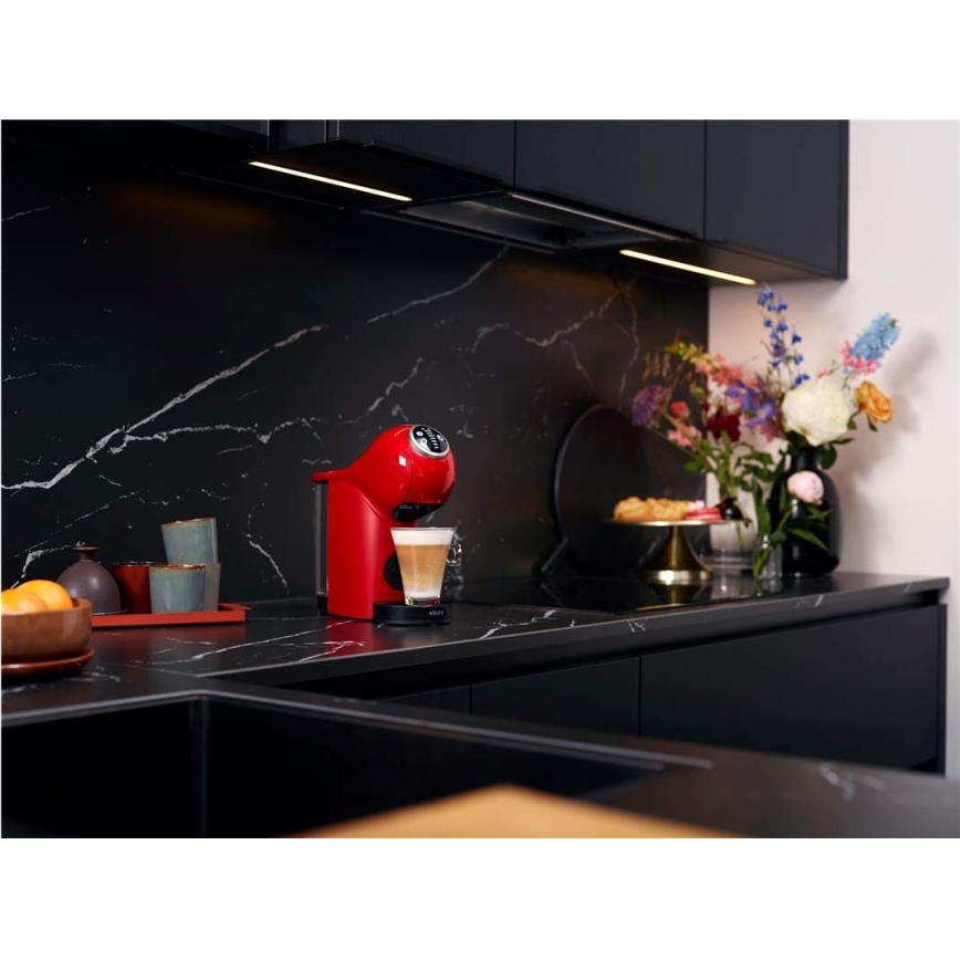 Krups - Капсульна кавоварка NESCAFÉ DOLCE GUSTO GENIO S PLUS 1500W червоний