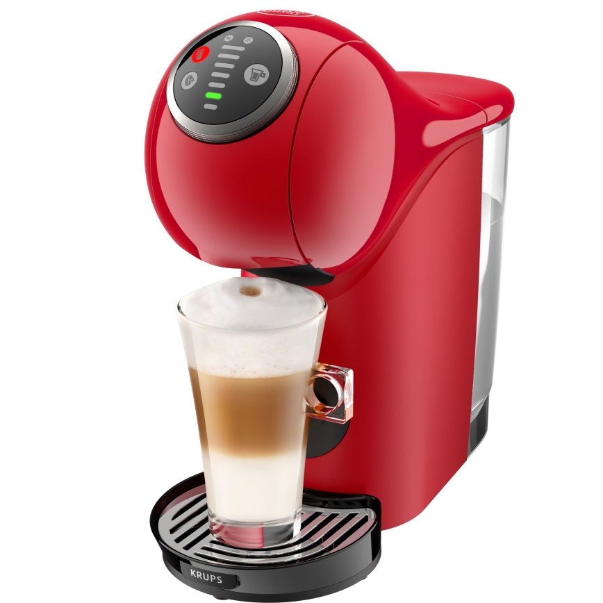 Krups - Капсульна кавоварка NESCAFÉ DOLCE GUSTO GENIO S PLUS 1500W червоний