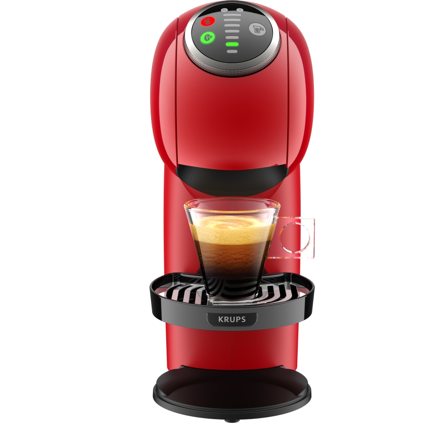 Krups - Капсульна кавоварка NESCAFÉ DOLCE GUSTO GENIO S PLUS 1500W червоний
