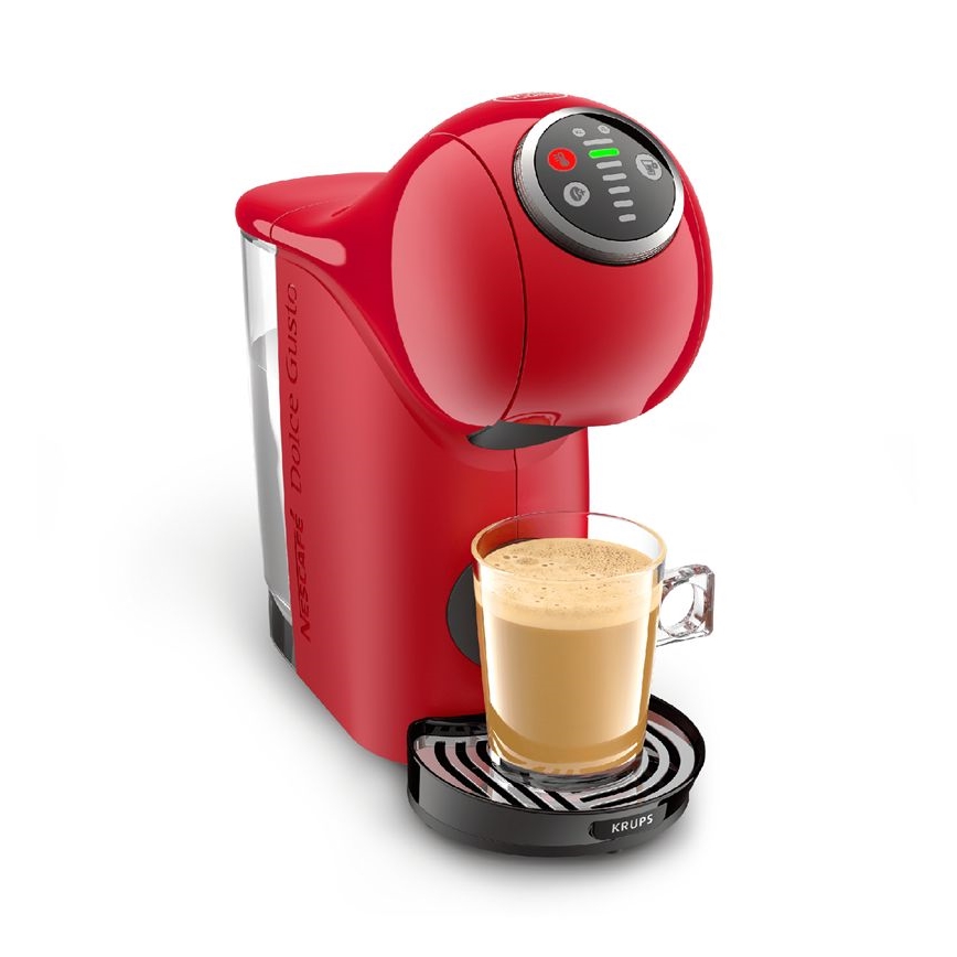 Krups - Капсульна кавоварка NESCAFÉ DOLCE GUSTO GENIO S PLUS 1500W червоний